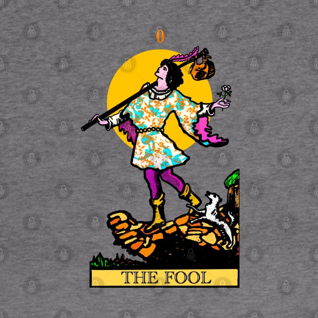 The Fool - Great April Fools Gift - Tee, Sticker, Button, & More by TJWDraws